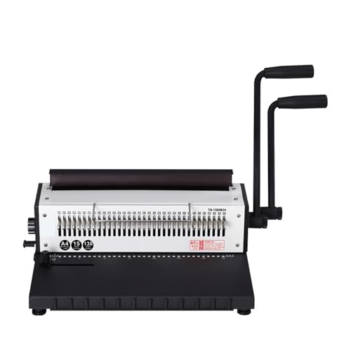 Perforatrice-relieuse machine de reliure perforée double fil classeur perforateur livres