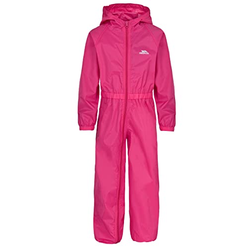 BUTTON Boys Waterproof Windproof Breathable All In One Rain Suit