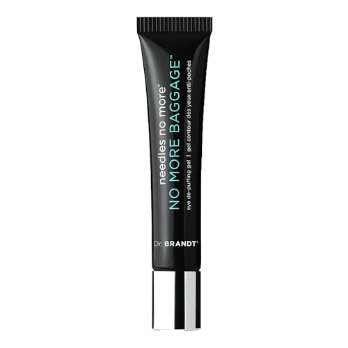 Dr. Brandt Needles No More, No More Baggage - Minimizes Under-Eye Bags, Puffiness & Dark Circles - 0.5 oz