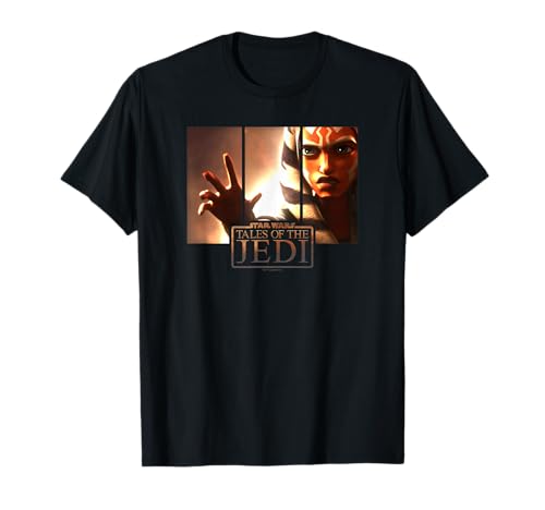 T-shirt Star Wars Ahsoka Force Panels idéal pour les conventions et le quotidien geek