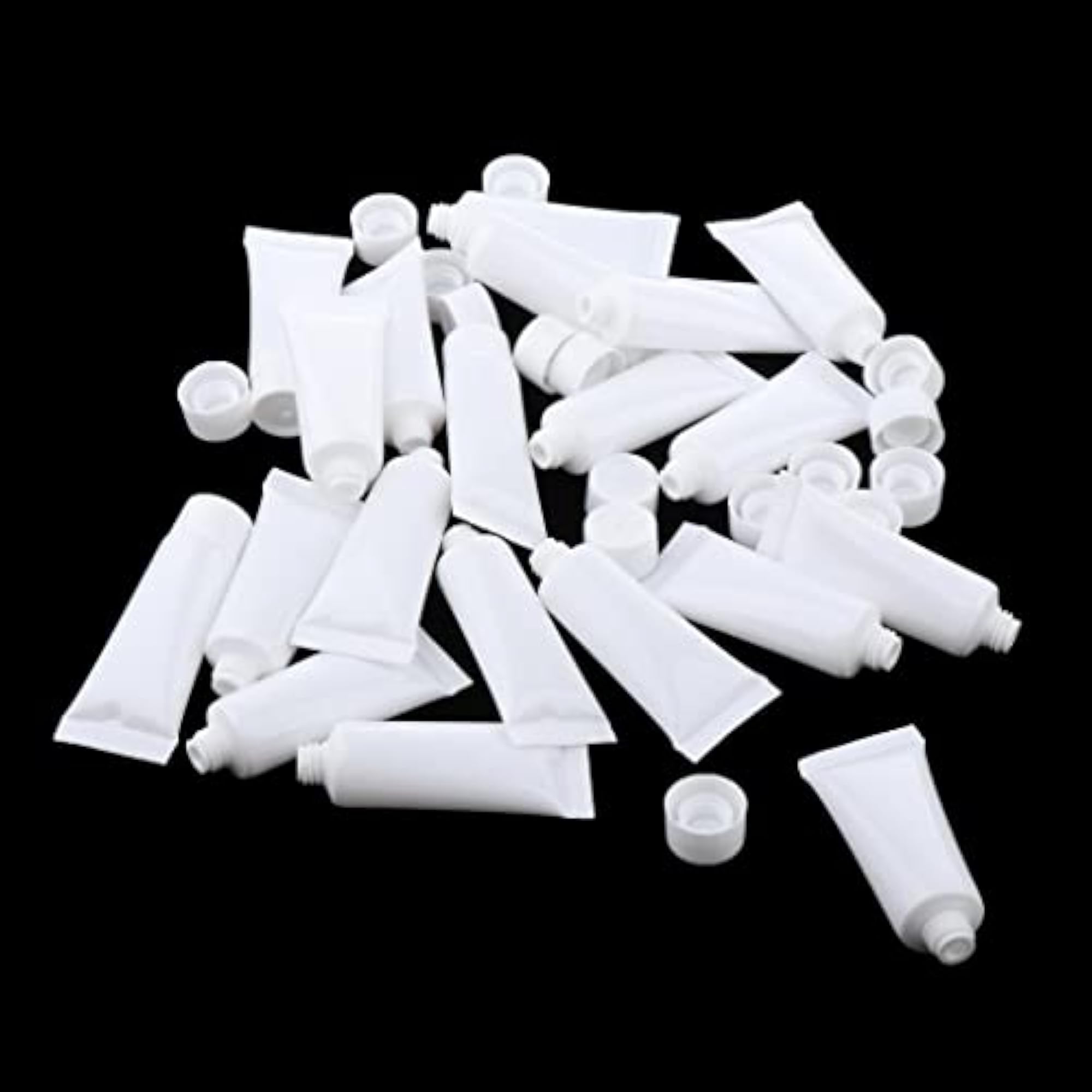 80x 10ml Empty Plastic Tube Bottles for Lotion Cream