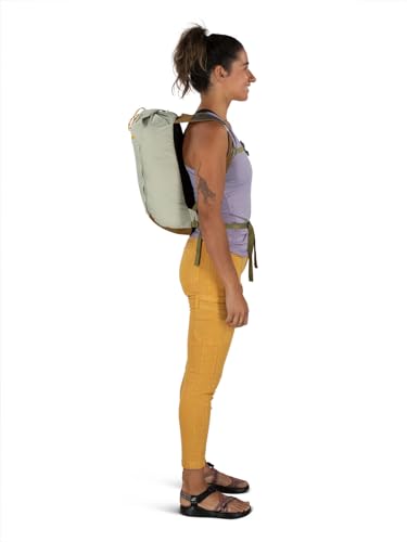 Image of Osprey Daylite Cinch Backpack, Meadow Gray /Histosol Brown