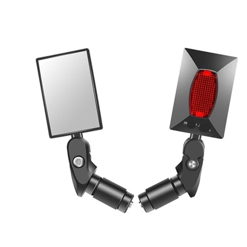 Miroir de vélo route HD avec vision panoramique et fixation guidon 360°