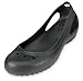 crocs Women's Kadee Ballet Flat,Black/Black,8 M US