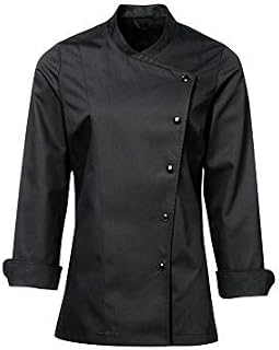 Long Sleeves New Chef Coat Jacket Uniform for women ideal for food service, Caterers and Culinary professional.
