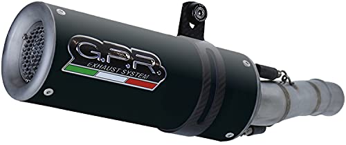 Echappement GPR M3 Benelli 752s en titane noir homologue E4 - 2