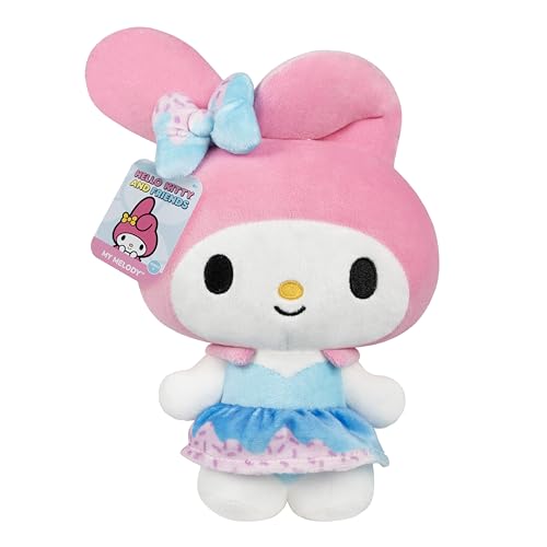 Hello Kitty and Friends - 8-Inch My Melody Candy Wonderland Plush - Officially Licensed Sanrio Product from Jazwares - Ages 6+