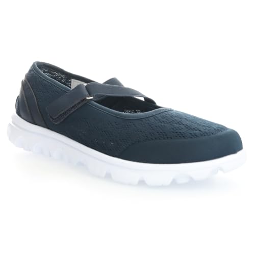 Image of Propet Womens TravelActiv Mary Jane Flats Casual - Black