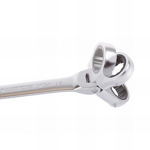 Clé combi con cliquet 11mm pour débloquer les écrous difficiles - 3