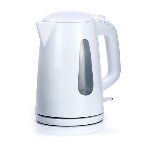 STATUS Dallas Kettle | Electric Cordless Kettle | White with Swivel Base | 1.7 Litre | DALLASKETTLE
