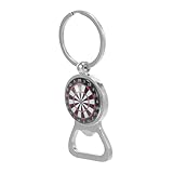 OATIPHO Abridor De Tapa De Lata De Cerveza Diseño De Dardos Inoxidable Ligero y Portátil