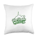Almost Heaven West Virginia Throw Pillow