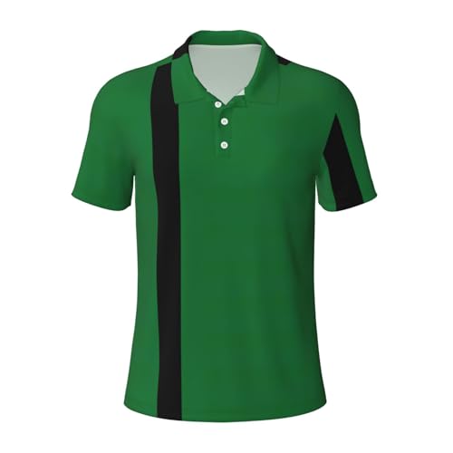 Chemise de golf homme manches courtes polo imprimé haut de gamme