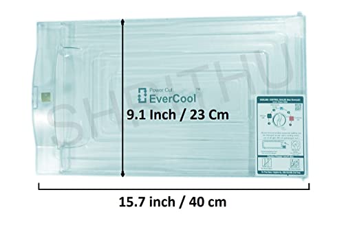 SHRITHU Freezer Door For Fridge Compatible With LG Single Door 225 To 275 Liter Automatic Refrigeratior Ice Box Door Pack Of 1 (Pin Type), Transparent