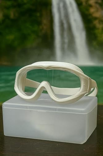 Image of VRT Kids Swimming Goggles Diving Goggles Anti Fog Silicone Waterproof Swimming Goggles (White)