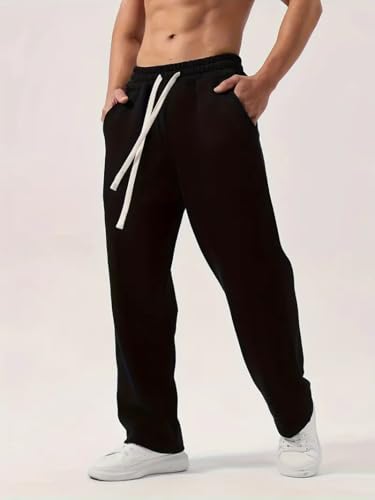 Image of The Modern Soul Cotton Blend Loose Fit Trackpant for Men | Lower for Man