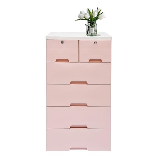 Commode à 6 tiroirs pour optimiser l'espace de votre chambre à coucher