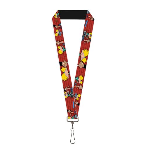 Buckle-Down Lanyard - Hey Arnold!,One Size