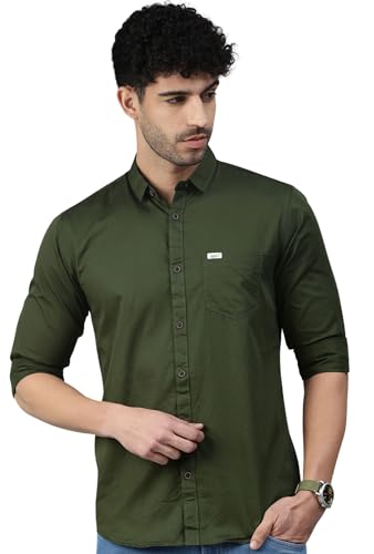 Image of Majestic Man Men Classic Slim Fit Pure Cotton Casual Shirt