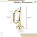 Bugle Horn Brass Instrument, Golden Trompeta With Clear Sound For School Bands, Performances, Easy To Play