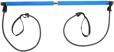 Resistance Band Bar – Portable Fitness Rope with Elastic Pilates Stick Yoga Gym Exercise Equipment for Home Pilates Studio