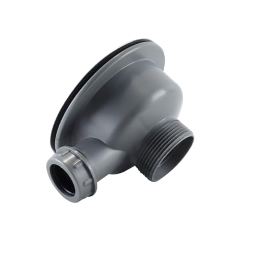 Gurtt 114 mm Edelstahl-Spülbecken-Siebkorb mit Überlaufanschluss für Edelstahlspülen – Ersatzteil