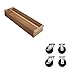 Knaack 695 6" Casters with Brakes & Knaack 31 Tool Tray (For 4830