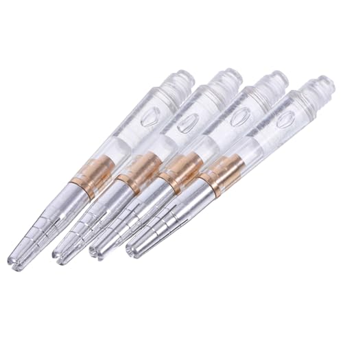 Toddmomy 4pcs Soft Tip Shafts Crystal Design for Electronic Dartboards Accurate and Durable