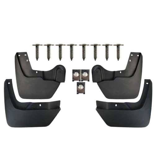 Bavettes Dacia Duster II sans perçage : kit garde-boue couverture totale