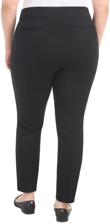 Dalia Women’s Pull-On Ponte Pant, Mid-Rise Narrow Leg - Image 8