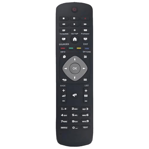 RM L1225   Mando a distancia de repuesto para Philips TV 32PFH4009/4100/4101/4109/4309/4399/4399/88/4399/88/32PFK4009/4009/12/4100