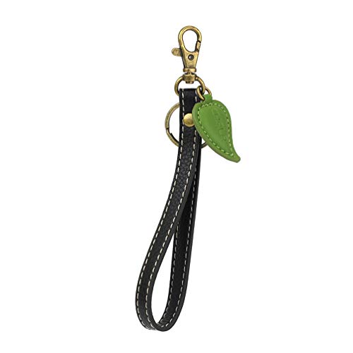 Image of CHALA RFID Cute-C Credit Card Holder Wallet Wristlet - Women Faux Leather Cute-C with Strap