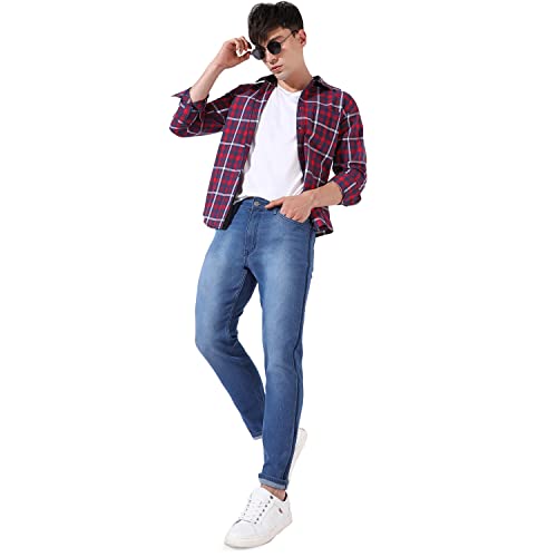 Image of Campus Sutra Men's Regular Jeans