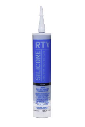 White Lightning WL099111B Sellador de silicona RTV negro 10 fl oz miniatura 1