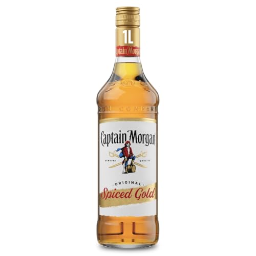 Captain Morgan Original Spiced Gold | 35% vol | 1L | Caribbean Rum Based Spirit Drink with Spice | Vanilla & Brown Sugar Flavours - Image 5