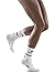 Produktbild CEP - THE RUN COMPRESSION SOCKS MID CUT für Damen | Mittellange Laufsocken in weiß mit Kompression | Regenerierende Kompressionsstrümpfe für Frauen | Gr. III | M