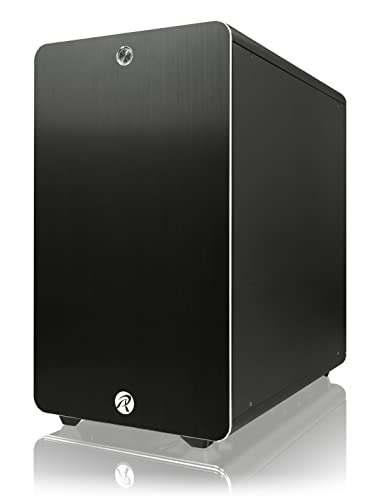 RAIJINTEK ミドルタワー PCケース ATX対応 アルミニウム THETIS BLACK CLASSIC
