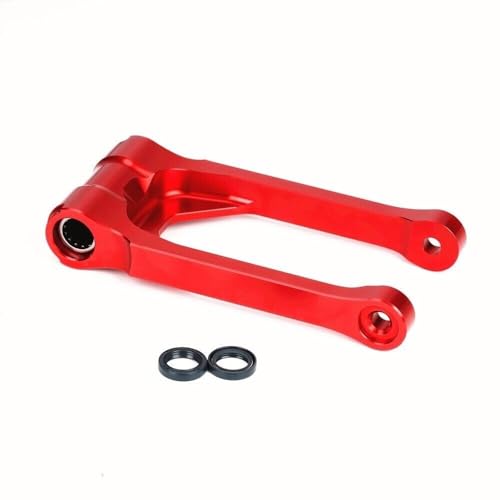 3D CNC Rear Suspension Lowering Link Accessories Compatible with XL750 TRANSALP 2023 2024 CRF1000L/1000LD CRF1100 Dirt Bike Suspensions Linkage Lowerings Motorcycle Drop Links(Red)