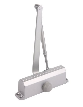 Sentinel 5036 - Grade 1 Hydraulic Door Closer, Adjustable 3-6 Spring Tension w/Back Check - Aluminum