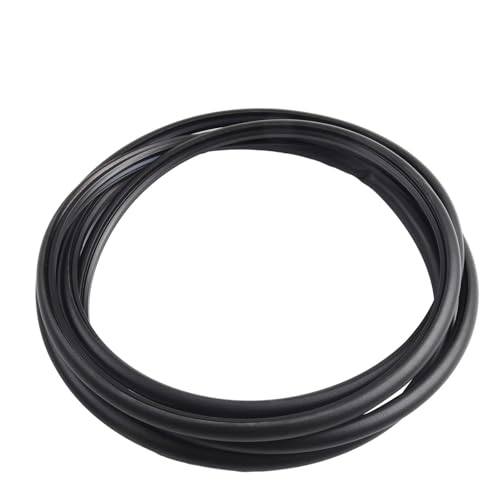 NbgrvB Junta de tira de vidrio para techo corredizo para Hyundai Santa Fe 81613-2B000, pieza de repuesto de ajuste directo ABS negro
