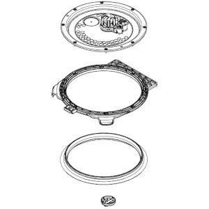 東芝 炊飯器 内蓋 ウチブタ 320A2153 東芝 炊飯器 内蓋 ウチブタ 320A2153