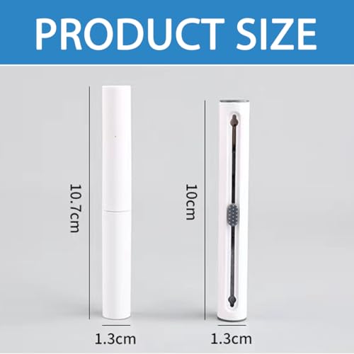 Cuffie multifunzionali pulisci auricolari, pulizia telefono in morbida schiuma floccata, per cuffie, telefoni cellulari e altri dispositivi.