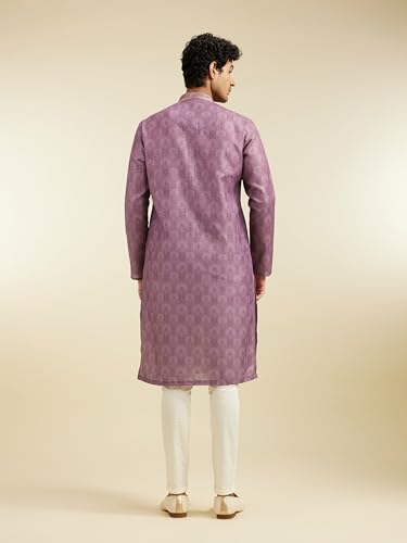 Image of DIWAS BY MANYAVAR Men's Cotton Blend Printed Kurta (1pc)