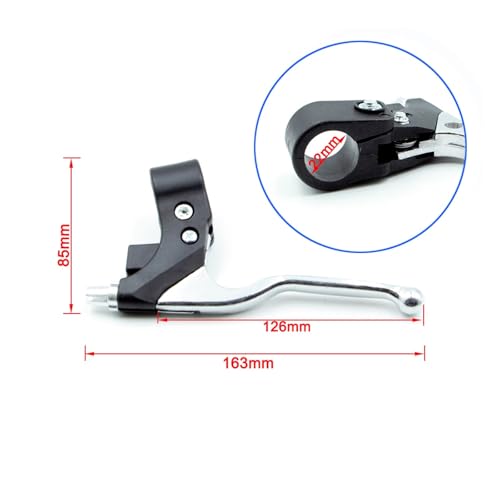 Palanca freno izquierdo y derecho motocicleta 2 tiempos mini moto quad scooter gas bolsillo 2
