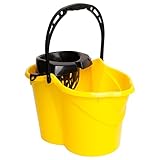 MAYA Cubo Ovalado con Escurridor de 15L. con Asa Ergonómica. Escurridor...