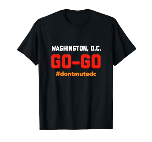 Washington D.C, I Love Go-Go Music regalo para niños y adultos Camiseta