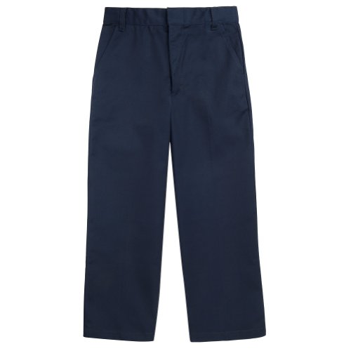 Image of French Toast Uniforms Boys' Husky Double Knee Pant (Navy 16 Husky)