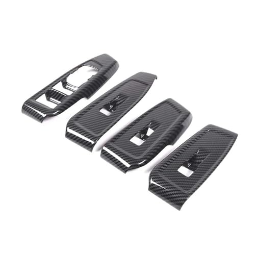 Cadre bouton commande de levage en verre carbone ABS accessoire modification Ranger 2023 - 2