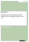 mathe leistungskurs themen  \