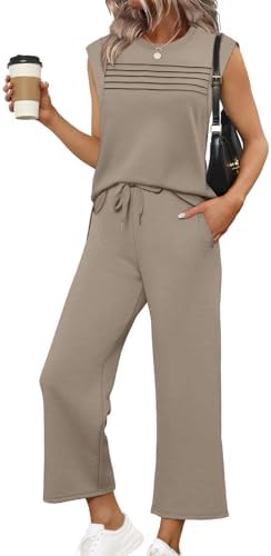 WIHOLL Two Piece Sets for Women Summer Spring Lounge Sets Travel ...